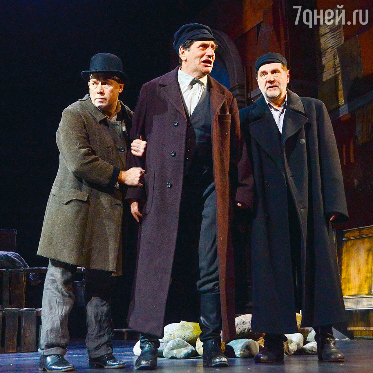 Виктор Сухоруков с Евгением Князевым и Сергеем Маковецким