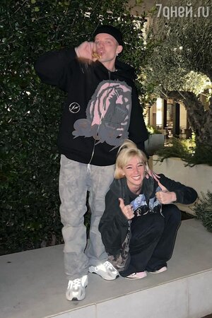Настя Ивлеева и Элджей - фото