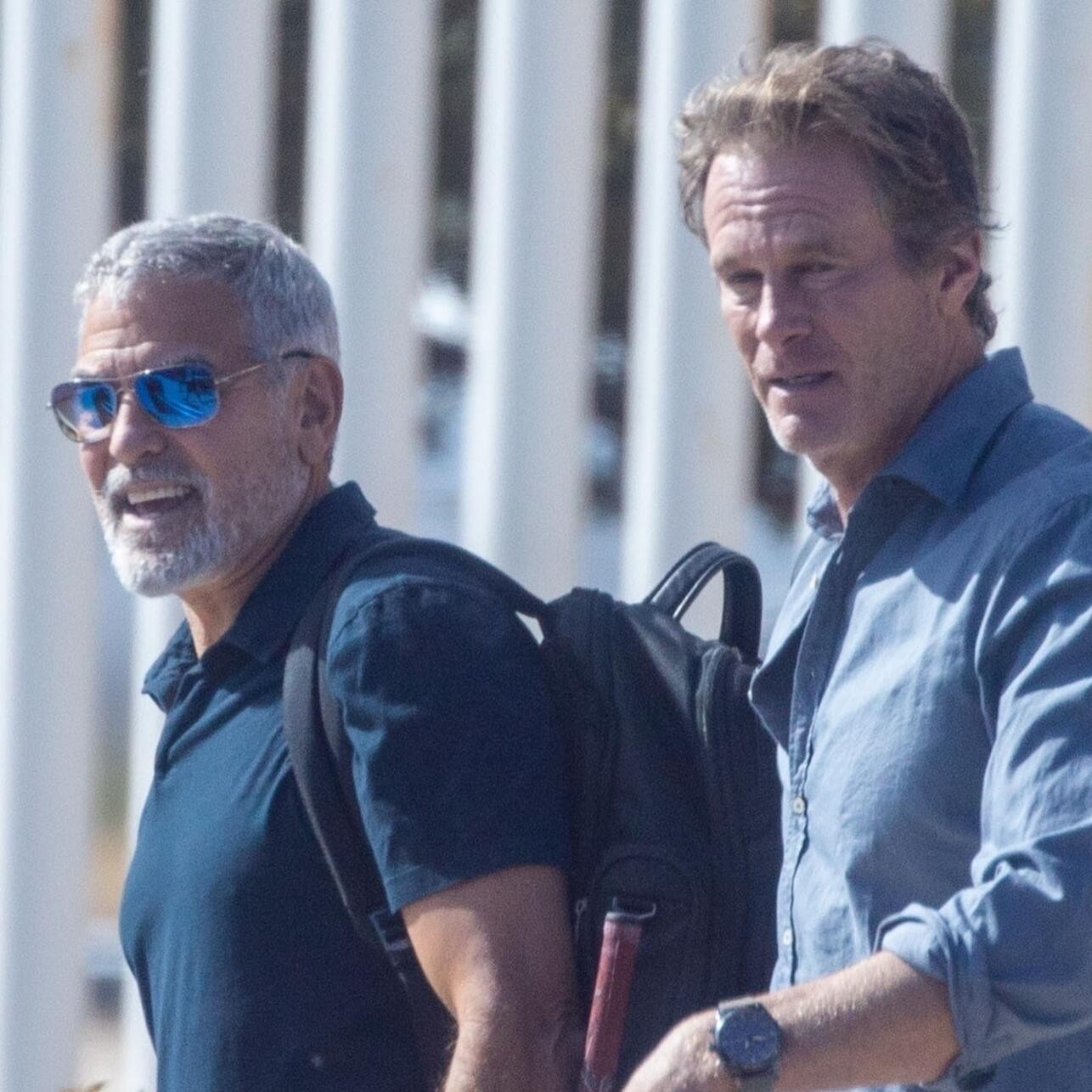 Джордж Клуни и Ренди Гербер - фото