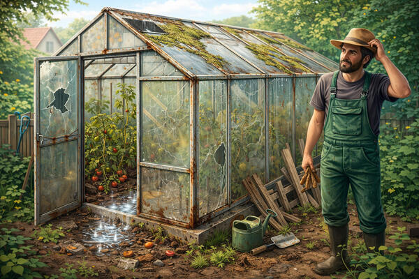 Теплица рухнула после зимы? Три ошибки дачников, которые убивают постройку за один сезон