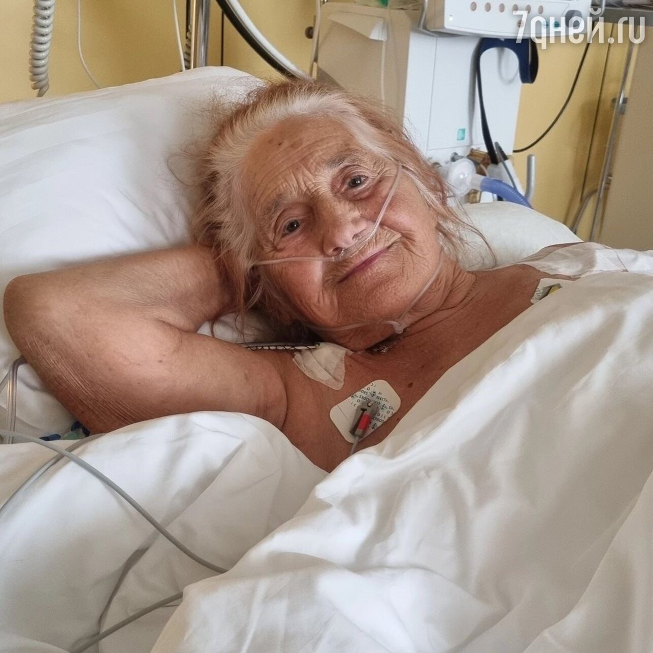 бабушка Водяновой в больнице