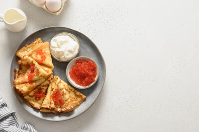 Рецепты несладких намазок для блинов 