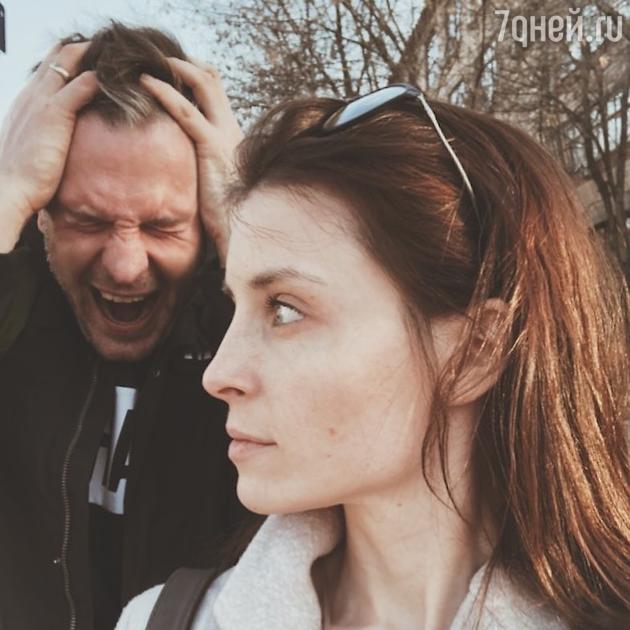 Филипп Васильев с женой Марией Болонкиной