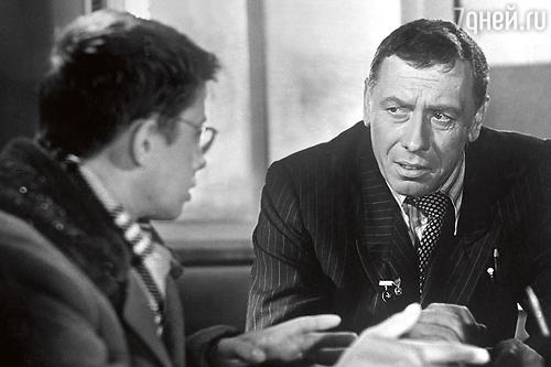 Александр Демьяненко с Анатолием Папановым в фильме «Порожний рейс». 1962 г.