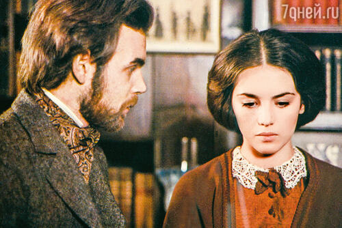 С Джозефом Блэтчли в фильме «История Адели Г.». 1975 г.