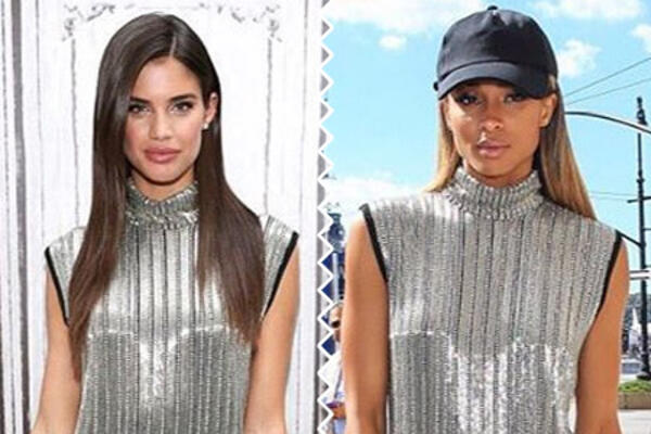 Битва нарядов: Сара Сампайо и Сиара в Haney