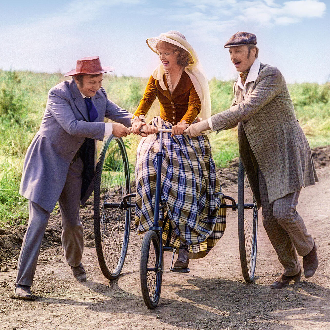 Олег Табаков, Елена Соловей и Юрий Богатырев