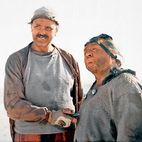Юрий Яковлев и Евгений Леонов в фильме «Кин-дза-дза!», 1986 год