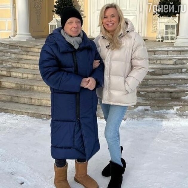 Валентин Юдашкин с женой Мариной - фото