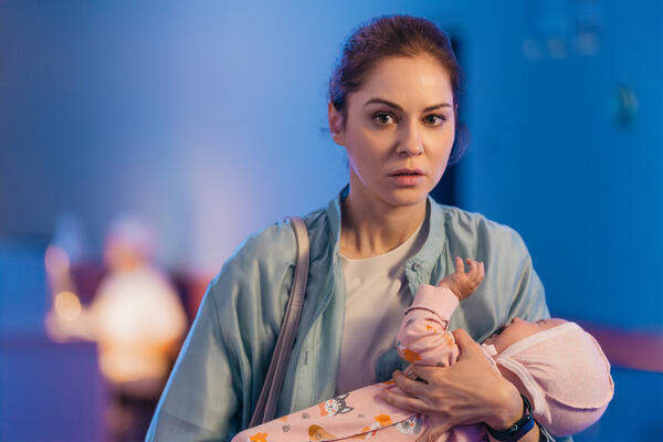 Марина Коняшкина и Пётр Рыков снялись в эмоциональном экшене