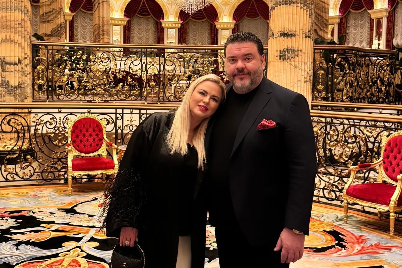 Анна Семенович с бойфрендом Денисом