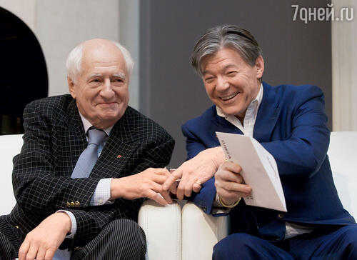 С Марком Захаровым. 2010 г. 