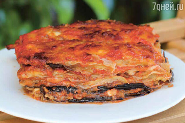 Лазанья из баклажанов «Пармиджана»: рецепт шедевра итальянской кухни. фото