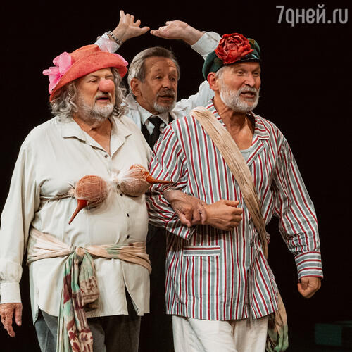 Александр Ширвиндт, Юрий Нифонтов и Федор Добронравов 