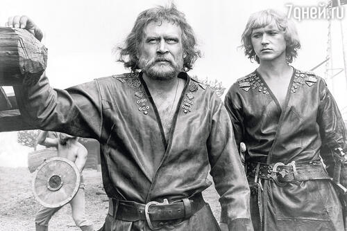 Борис Невзоров и Владимир Антоник в фильме «Русь изначальная», 1985 год