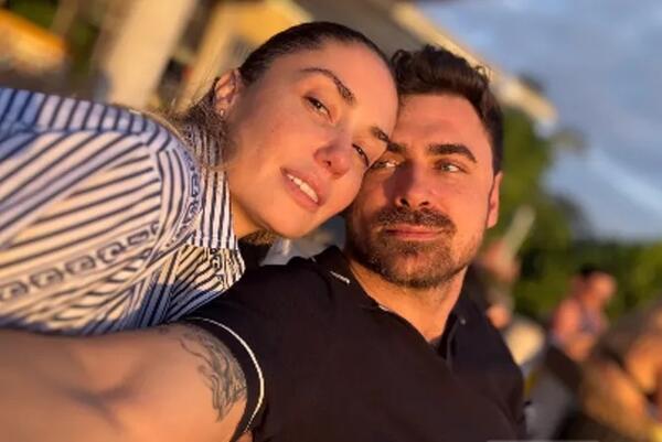 Муцениеце показала, в каком образе она вышла замуж за Дрангу — невеста на сносях