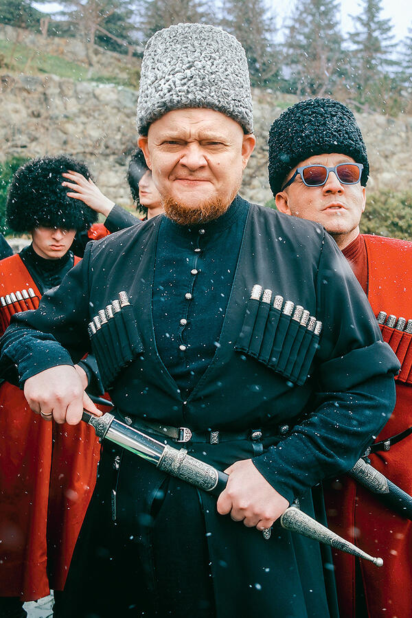 Михаил Стогниенко с Пьером Карбонарой