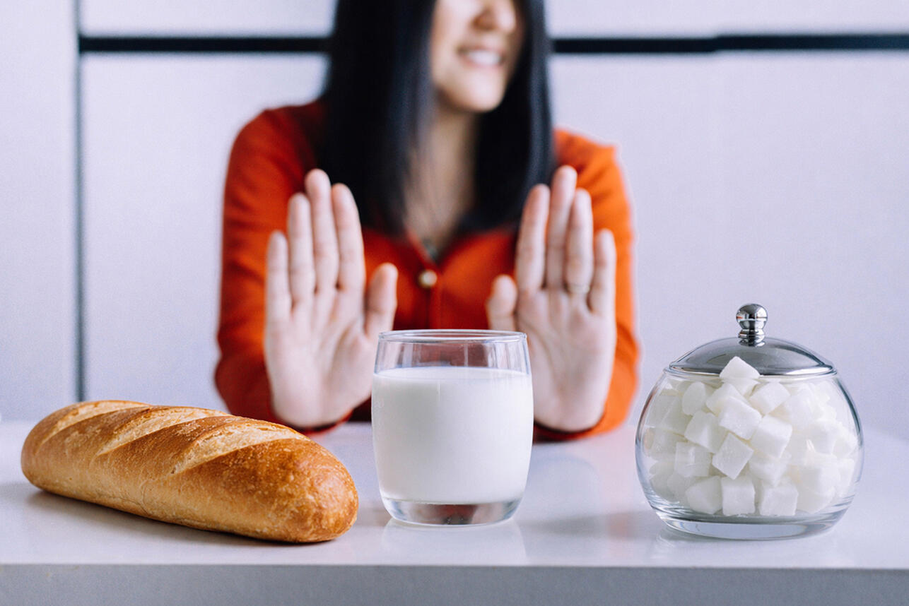 Отказ от глютена, сахара и молочки