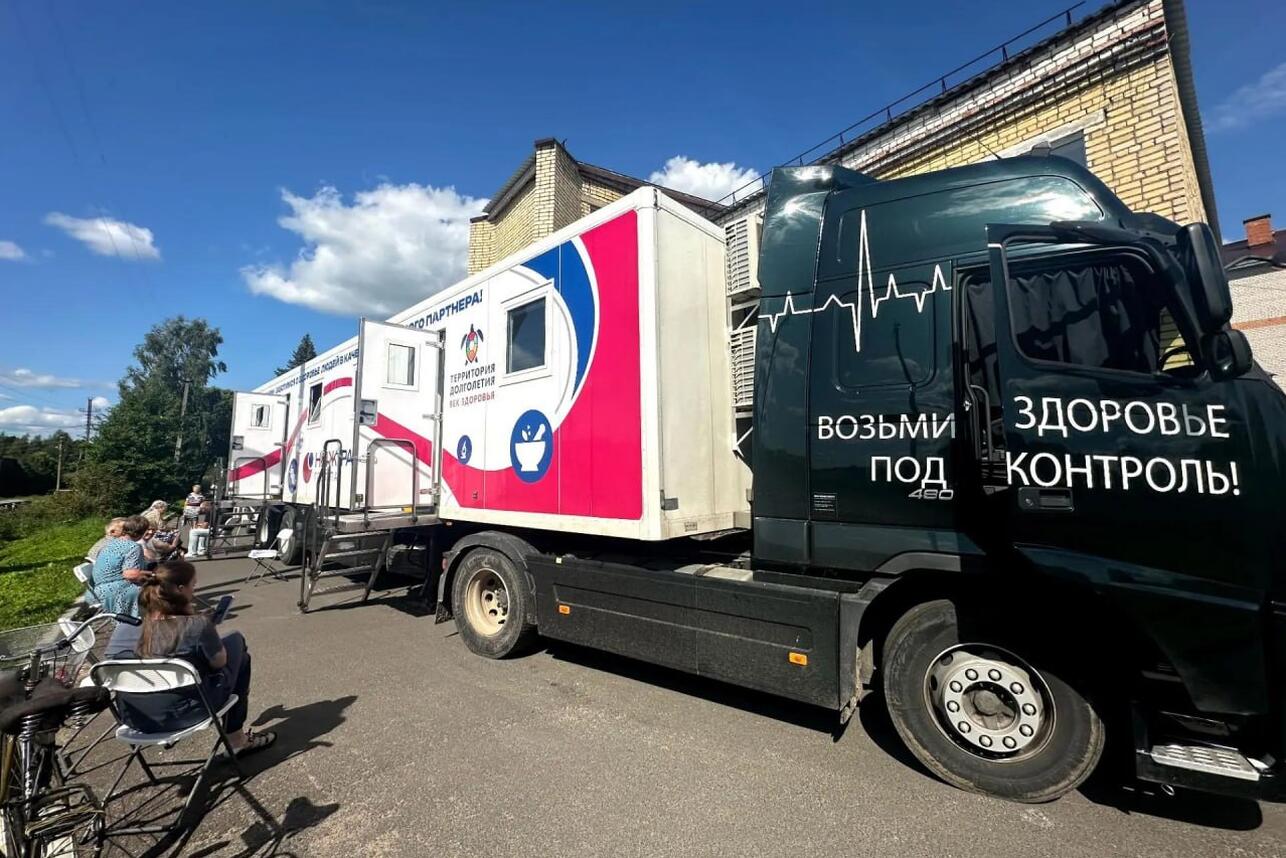 Жители отдаленных населенных пунктов в трех регионах прошли диагностику возрастных изменений
