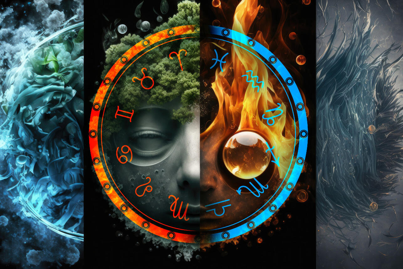 Гороскоп по стихиям на февраль 2026 года для всех знаков зодиака. фото