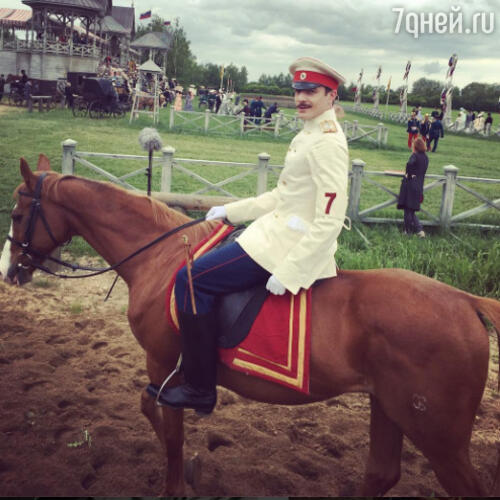 Максим Матвеев в роли Вронского