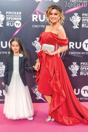 Ксения Бородина с дочерью Марусей