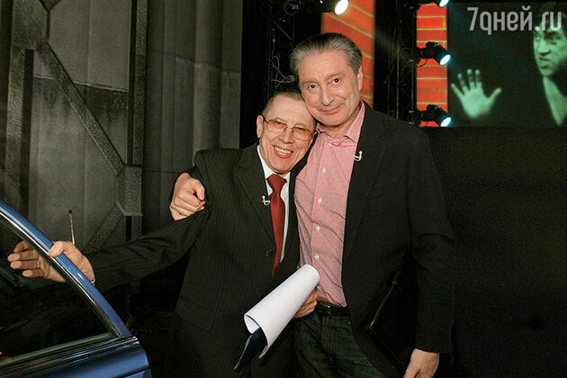 Вениамин Смехов с Валерием Золотухиным Вениамин Смехов с Валерием Золотухиным