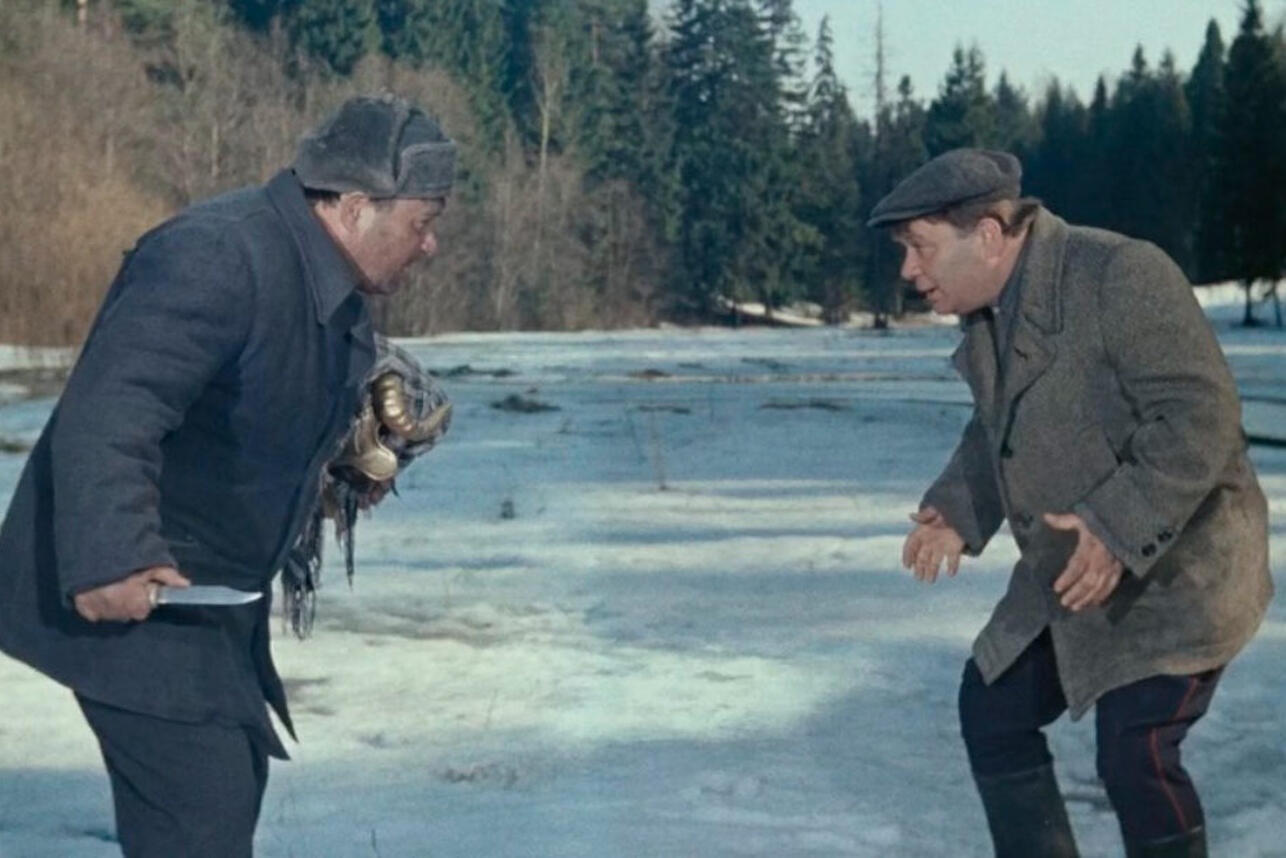 кадр из фильма «Джентльмены удачи», 1971 фото