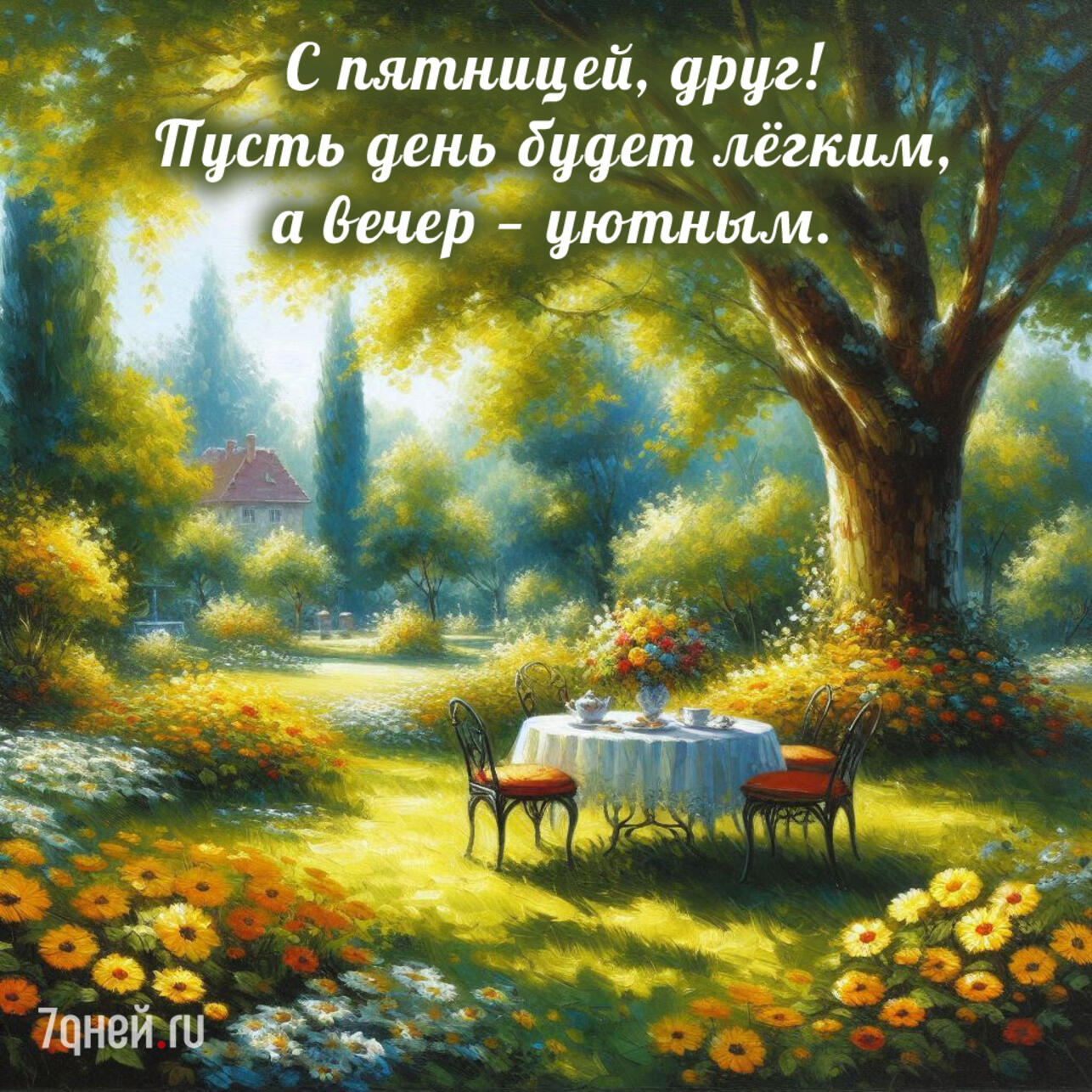 пятница, открытки, настроение, друзья, коллеги, выходные, улыбка, забота, поздравление, позитив, открытка хороших выходныз скачать, скачать бесплатно открытку с пятницей, открытка с пятницей скачать