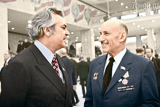 Сергей Бондарчук и Сергей Герасимов