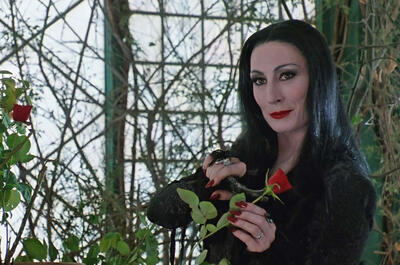 Как за 30 лет изменилась Анжелика Хьюстон, сыгравшая прекрасную Мортишу Аддамс