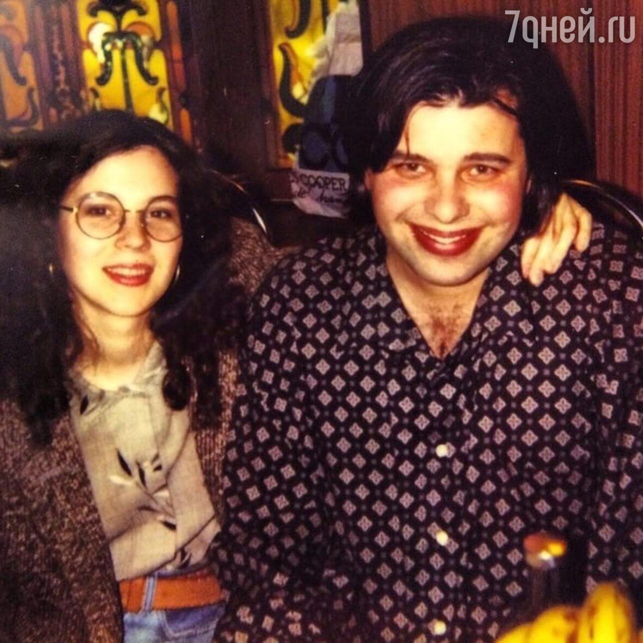 Максим Фадеев с женой