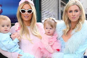 Совсем еще маленькие дети Пэрис Хилтон дебютировали на красной дорожке