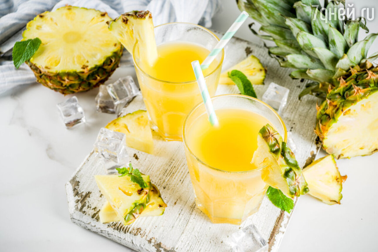 Сладкая тема: правда ли, что ананасовый сок полезен для мужского здоровья?  - 7Дней.ру