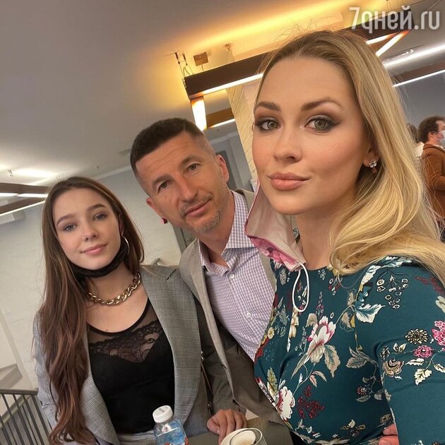 Дочь Юлии Началовой с мачехой