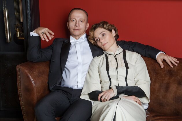 Оксана и Иван Охлобыстины