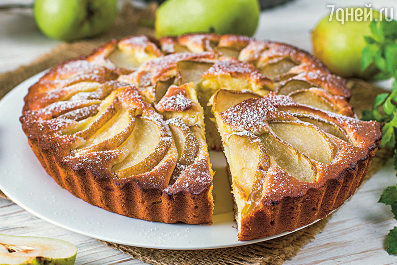 Штрудель с яблоками и грушей – кулинарный рецепт