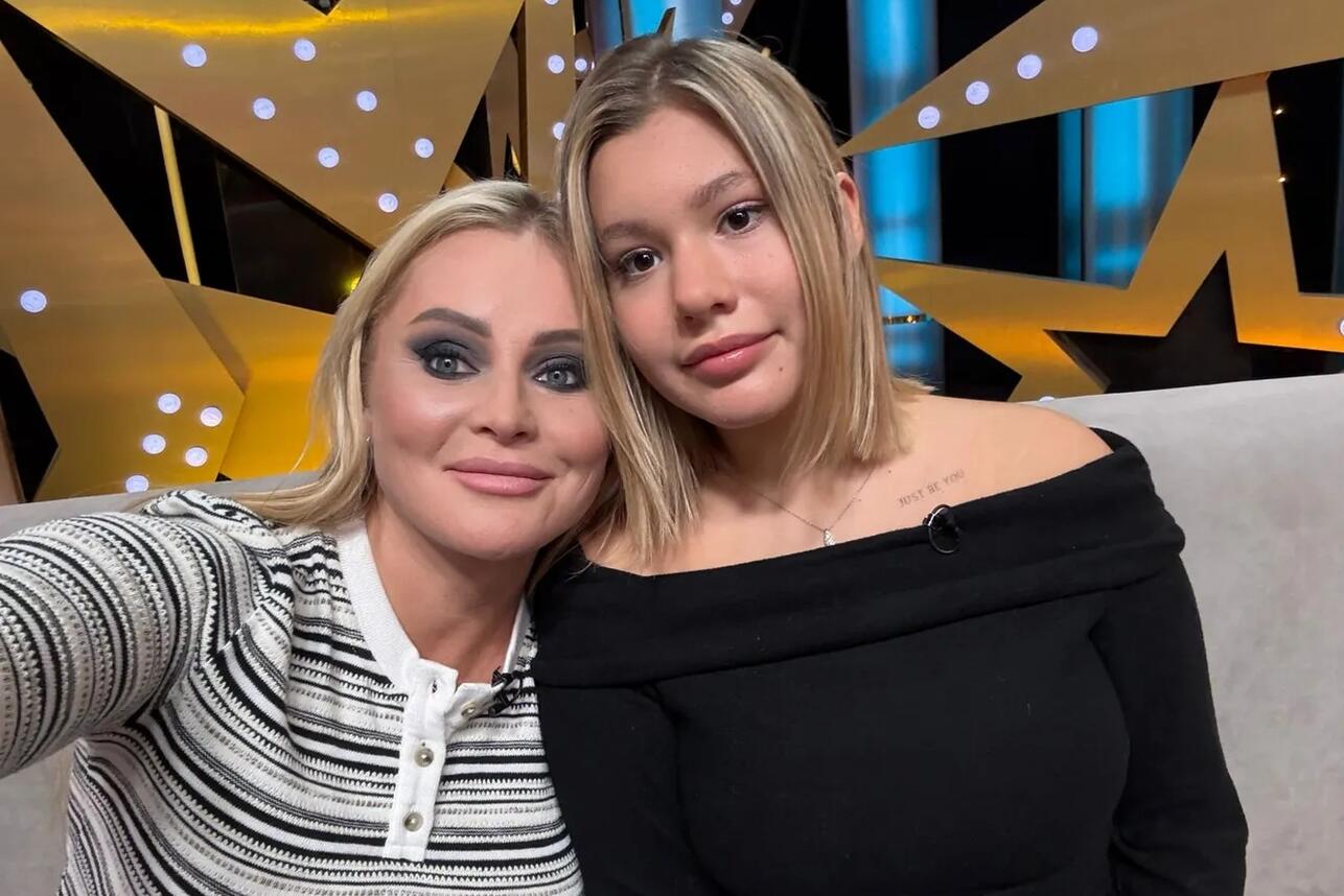 Дана Борисова с дочерью Полиной