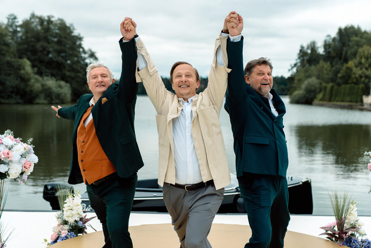 кадр со съемок «Холоп 3» фото