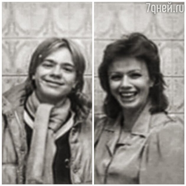 Елена Преснякова с сыном Владимиром
