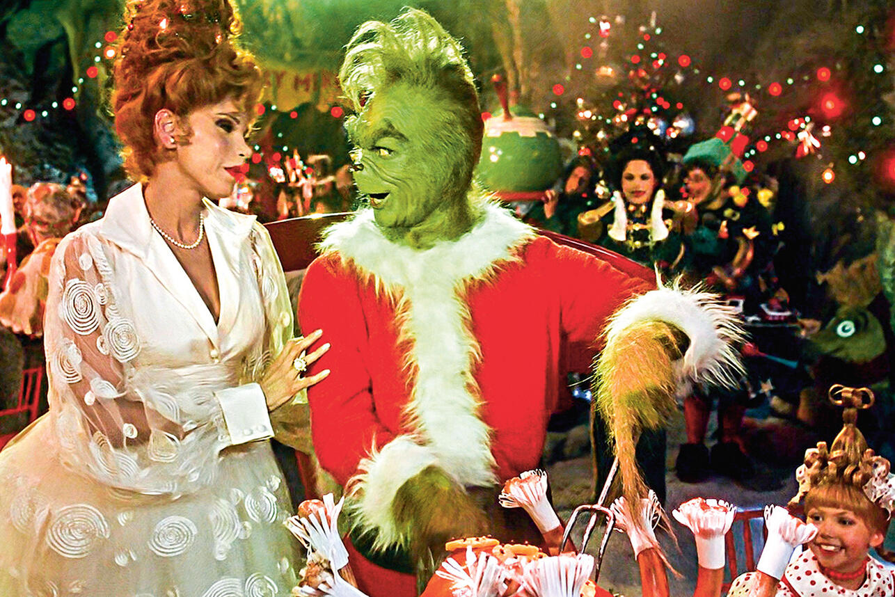 Кристин Барански и Джим Керри