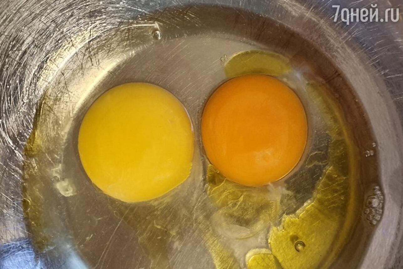 Цвет желтка яиц