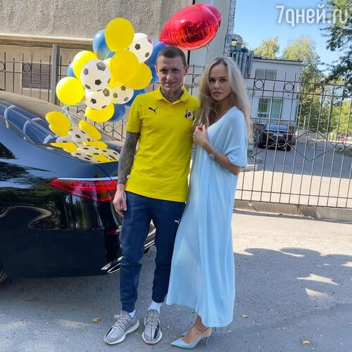 Павел Мамаев с Надеждой Санько.