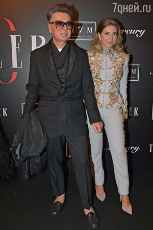 Валентин Юдашкин со своей дочерью Галиной фото