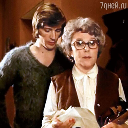 С Александром Абдуловым в фильме «Карнавал». 1981 г.