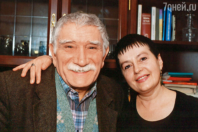Наталия Корнеева и Армен Джигарханян 