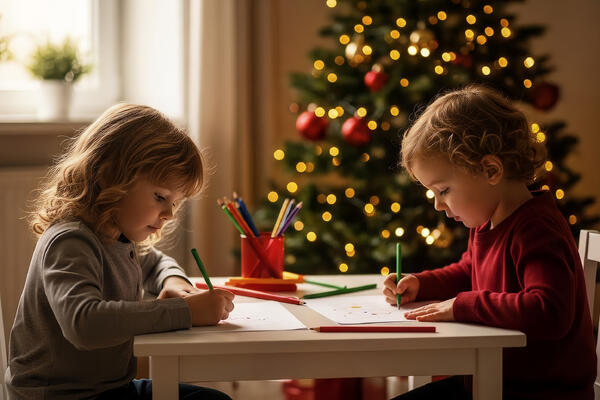 Новогодние красивые раскраски для детей