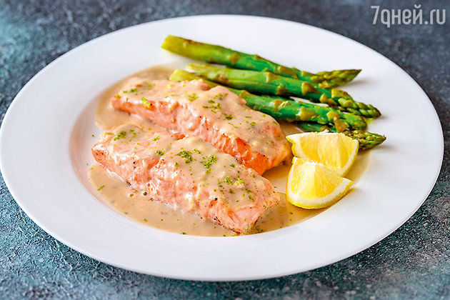 Форель в сливочном соусе