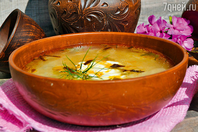 Щи «ленивые» с грибами