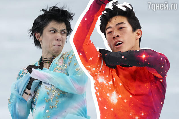 Юдзуру Ханю и Нэйтан Чен фото